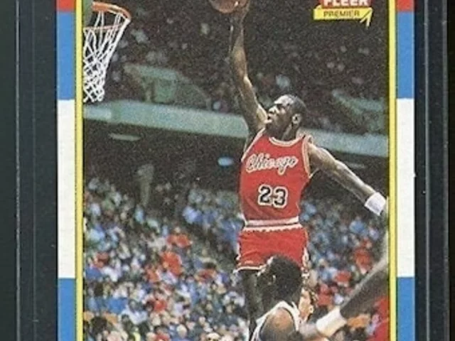 How much are Michael Jordan basketball cards worth?